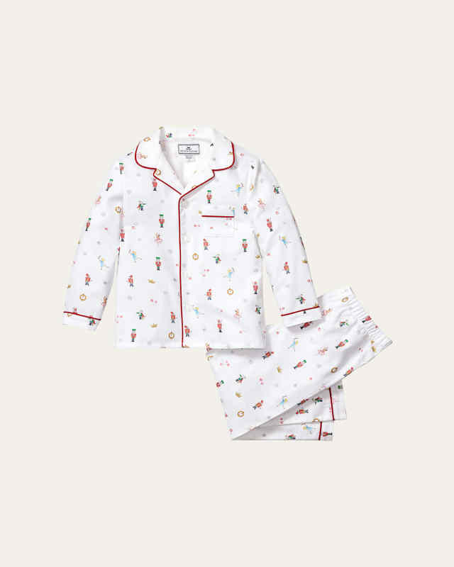 Boy's Night At The Nutcracker Two-Piece Pajama Set, Size 6M-14